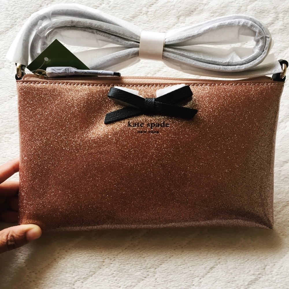 Kate Spade Mavis Street Amy rose gold crossbody - Picture 2 of 5